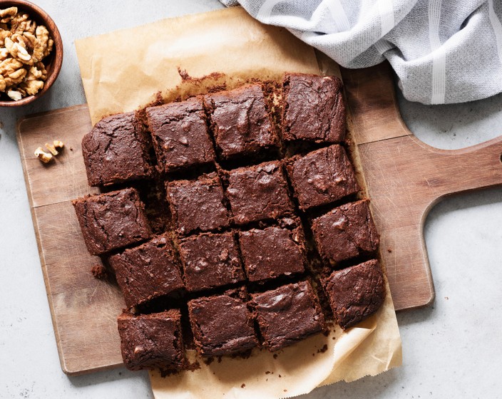 Von schokoladigen Brownies bekommt man nie genug!