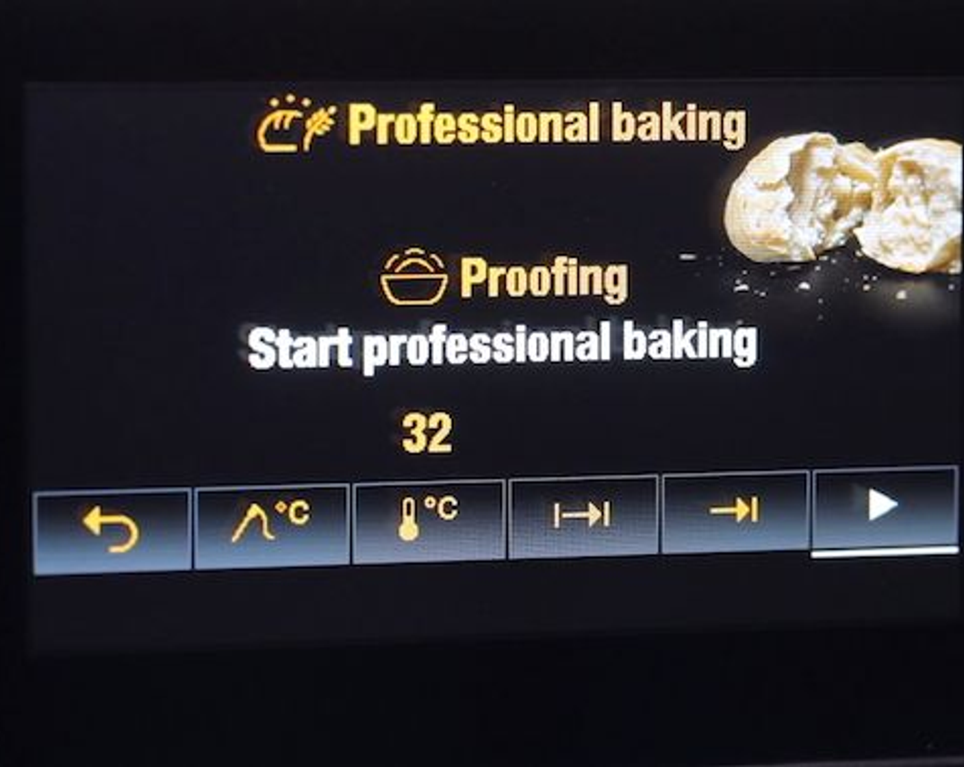 Schritt 2 Den Teig im Ofen bei 32 °C mit Profi-Backen Aufgehen für 1 Stunde gehen lassen.