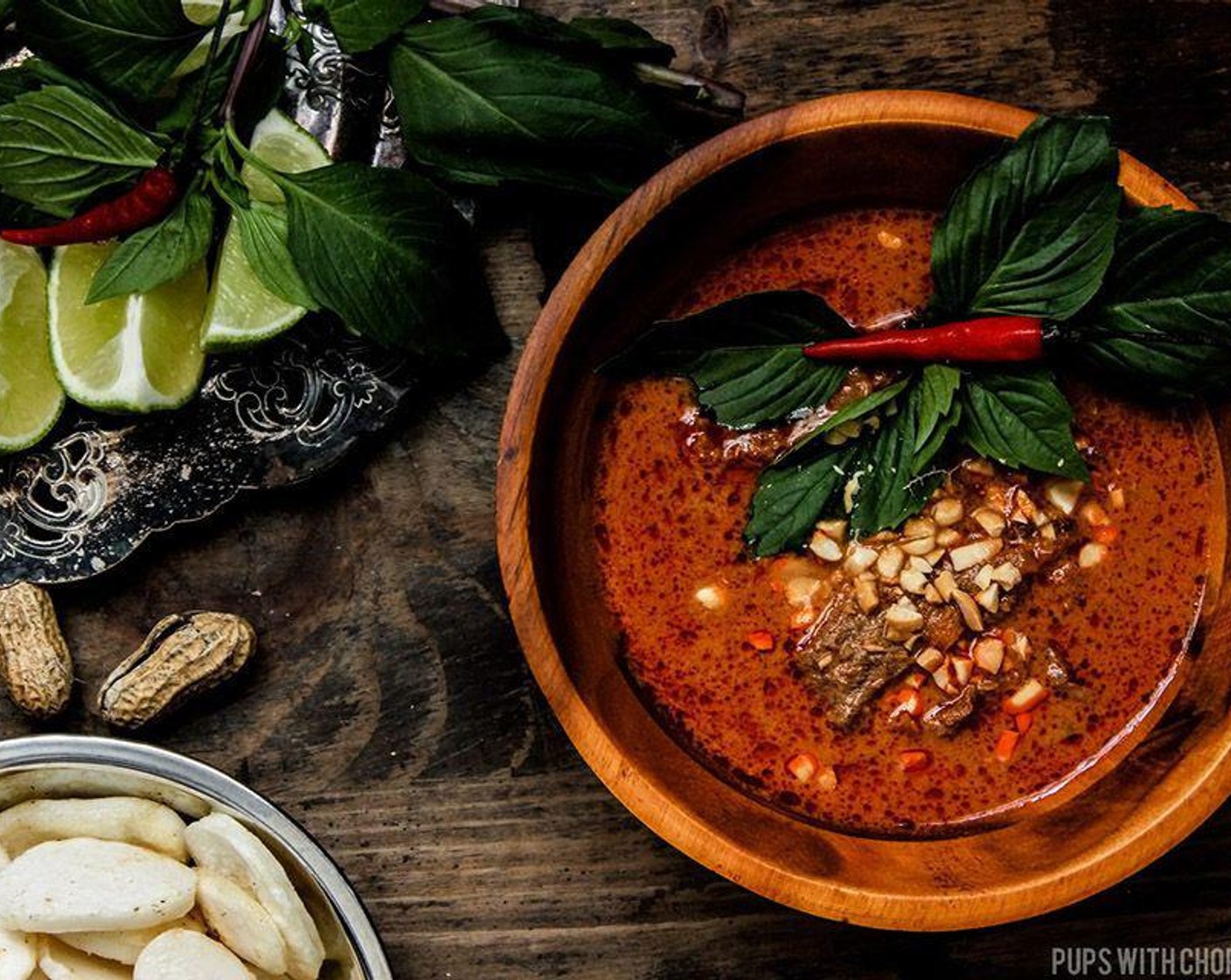 Cremig rotes Kokos-Thai-Curry