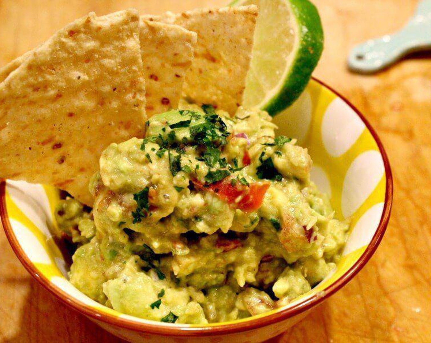 Frische Guacamole mit Koriander und Limette - V-Kitchen