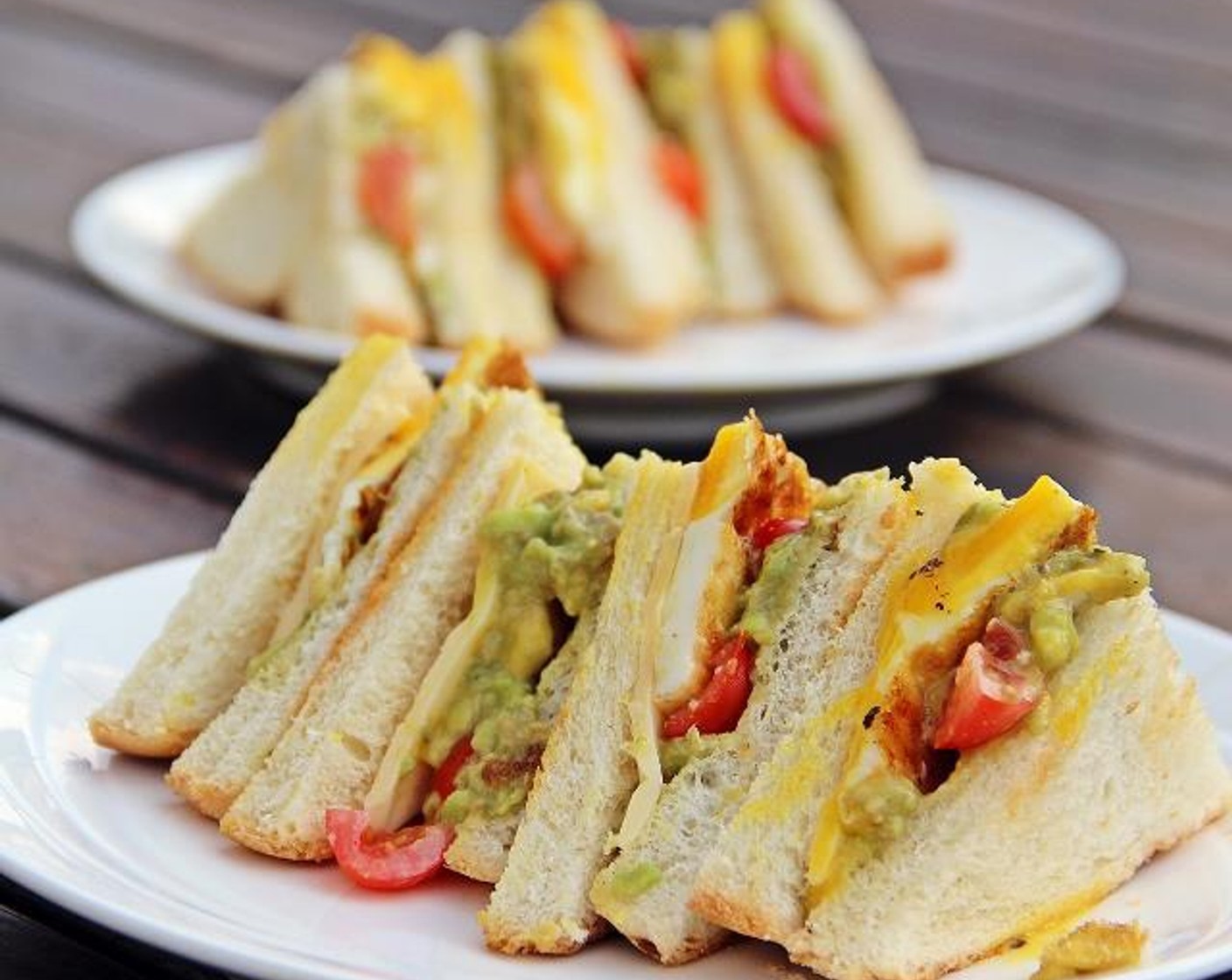 Schnelles Avocado-Sandwich mit Ei