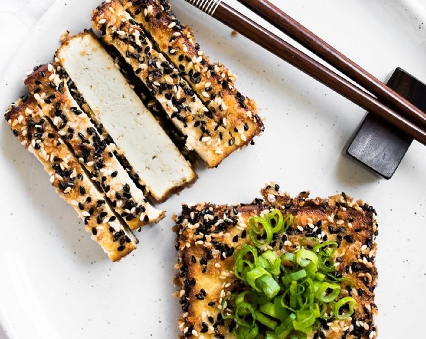 Tofu mit Sesamkruste