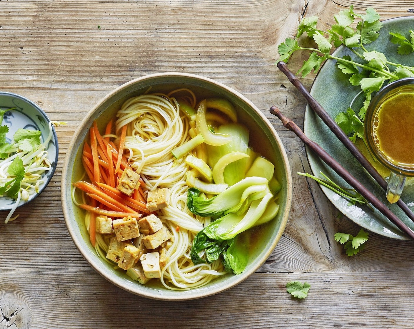 Ramen-Suppe mit Tofu