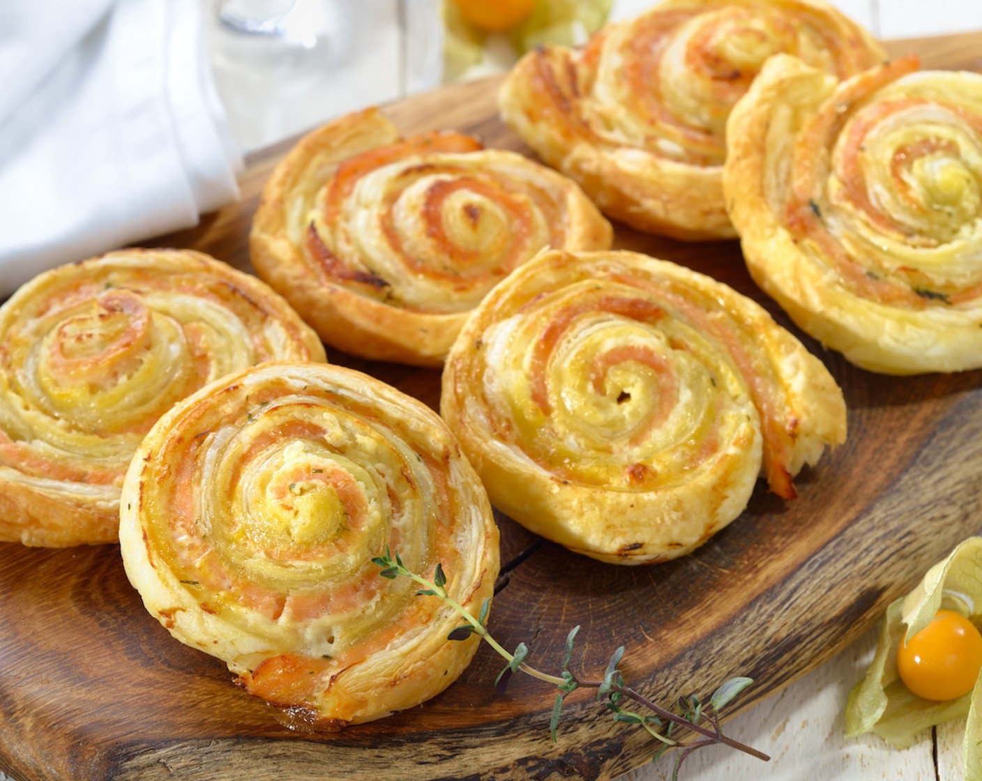 Schritt 4 Die Schnecken bei 200 °C Profi-Backen Blätterteig für 25 Minuten backen.